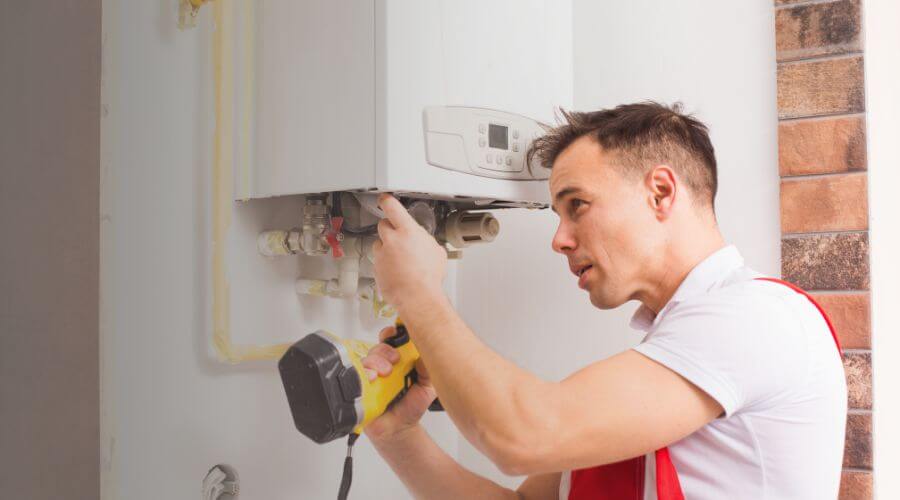 Local water heater installation in California, KY